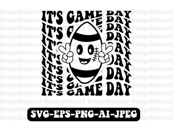 Game Day Football Graphics & T-Shirt Designs