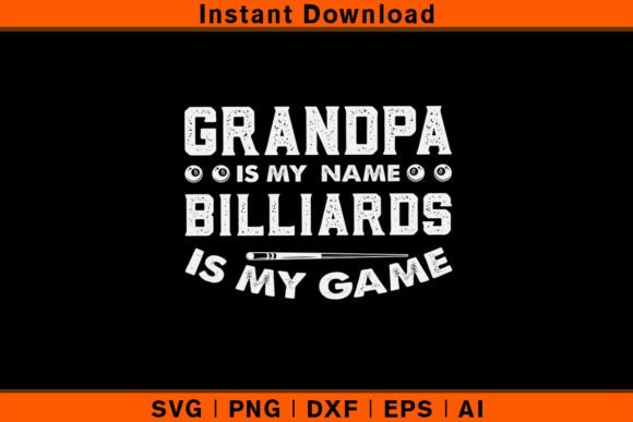Grandpa Billiards Graphics & T-Shirt Designs Review