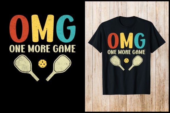 OMG, One More Game of Pickleball T-Shirt Review