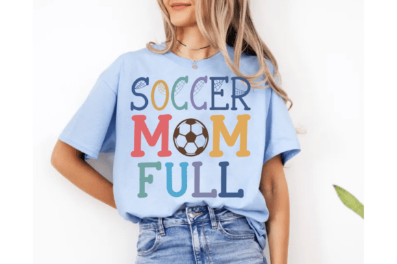Proud Soccer Mom SVG: Graphics & T-Shirt Designs